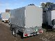 Agados  750kg steel trailer 265x125x150cm plan 2011 Stake body and tarpaulin photo