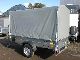 2011 Agados  Plan trailer 1300kg steel 265x126x150cm Trailer Stake body and tarpaulin photo 1