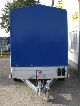 2011 Agados  Plan 2000kg trailer tandem 300x150x180cm Trailer Stake body and tarpaulin photo 2