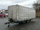 Agados  Tandem trailer tilt-hoop 610 cm * 2500 * kg 2007 Stake body and tarpaulin photo
