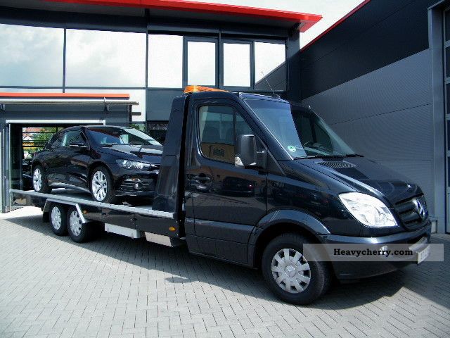 2011 Algema  MB Sprinter 319 CDI Blitzlader Van or truck up to 7.5t Car carrier photo