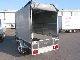 2011 Atec  WOODEN BOX TRAILER WITH COVER 1300 Kg / stakes Trailer Stake body and tarpaulin photo 11