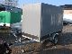 2011 Atec  WOODEN BOX TRAILER WITH COVER 1300 Kg / stakes Trailer Stake body and tarpaulin photo 1