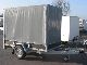 2011 Atec  WOODEN BOX TRAILER WITH COVER 1300 Kg / stakes Trailer Stake body and tarpaulin photo 2