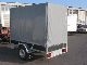 2011 Atec  WOODEN BOX TRAILER WITH COVER 1300 Kg / stakes Trailer Stake body and tarpaulin photo 5