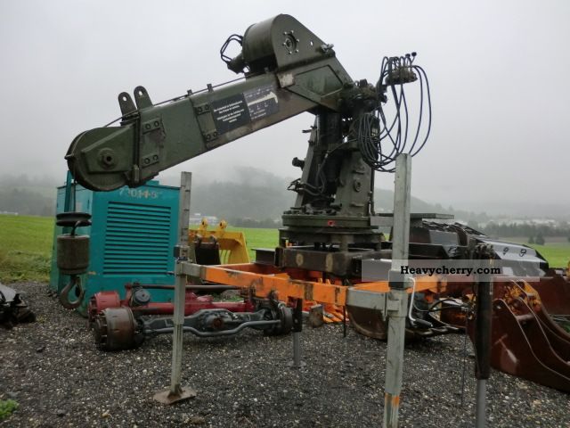 2011 Atlas  Weyhausen CRANE AK 3006 with winch / hydraulic 2x tele Construction machine Other substructures photo