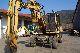 Atlas  Mobile excavator 1404 model 1993 with rotating boom 1993 Mobile digger photo