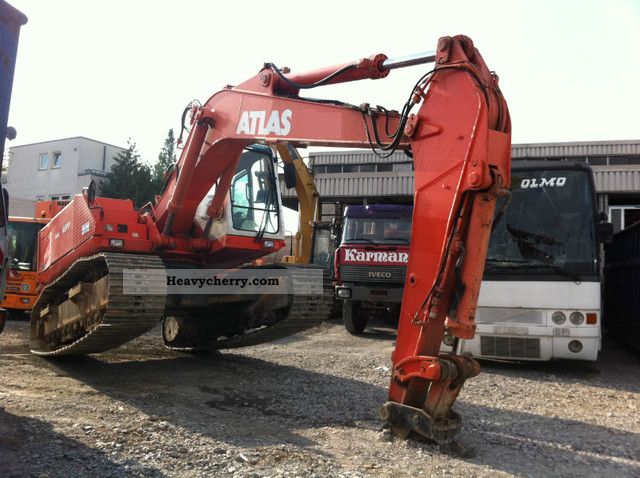 1995 Atlas  1604 LC 21 tons / 7800H / NEW engine / TOP! Construction machine Caterpillar digger photo