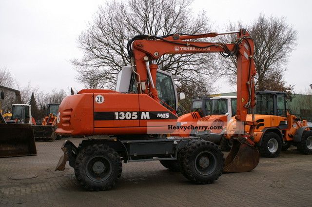 2006 Atlas  1305 M - hydr. Boom, AirCo, SW, tires 50% Construction machine Mobile digger photo