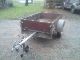 2001 Barthau  750 KG Bordwnd Plane to open the front and rear Trailer Stake body and tarpaulin photo 4
