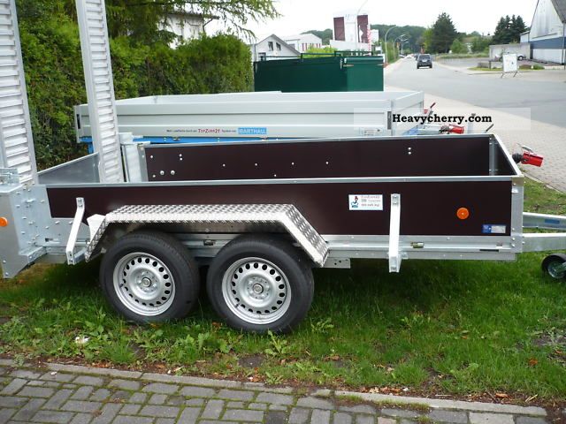 2011 Barthau  GTB 2702 Trailer Low loader photo