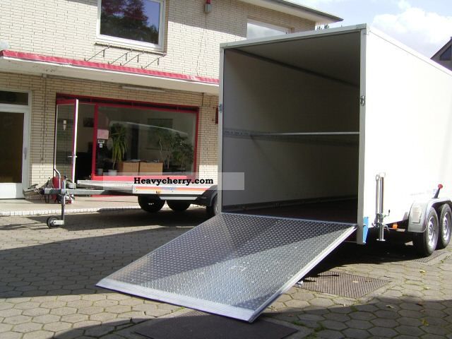 2011 Barthau  CT2702 with loading ramp, TopZurr24 Ladungssicherun Trailer Box photo