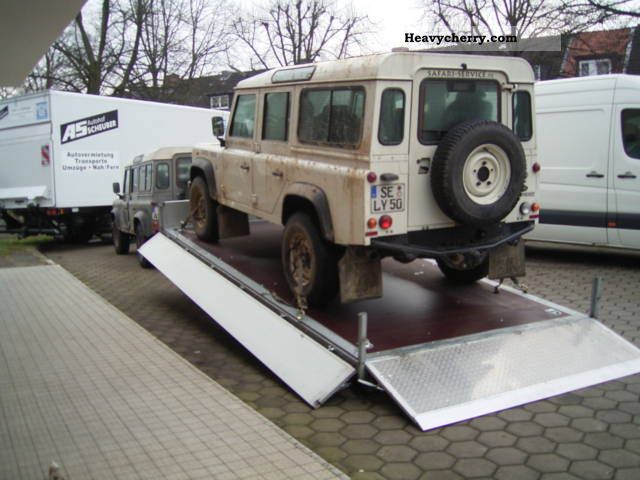 2011 Barthau  TK 3002 tilting, only 540mm loading height! Trailer Car carrier photo