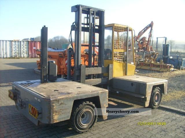 1998 Baumann  HX 40/12/40 Forklift truck Side-loading forklift truck photo