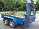 1992 Blomenrohr  Blomenröhr trailers with ramps / 2 axles. Trailer Other trailers photo 1