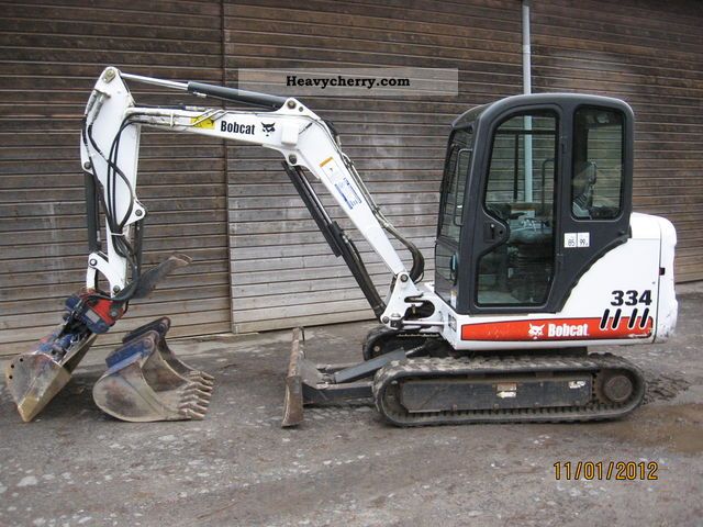 2004 Bobcat  334 G - Mini Excavator 3.5 ton Construction machine Mini/Kompact-digger photo