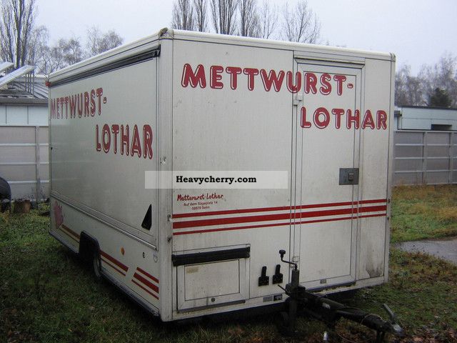 2000 Borco-Hohns  Borco-Höhns sales trailer m. Cooling Trailer Traffic construction photo