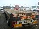 1993 Broshuis  MAX mtr 29th DUBBLE UITSCHUIVER 3-ASA Semi-trailer Stake body photo 4
