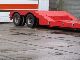 1993 Broshuis  2-axle low-bed + 7m 5m telescopic, NEW outdated Semi-trailer Low loader photo 1