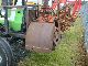 1986 Deutz-Fahr  DX Atlas 3.70 rear with backhoe crane Forestry Agricultural vehicle Tractor photo 3