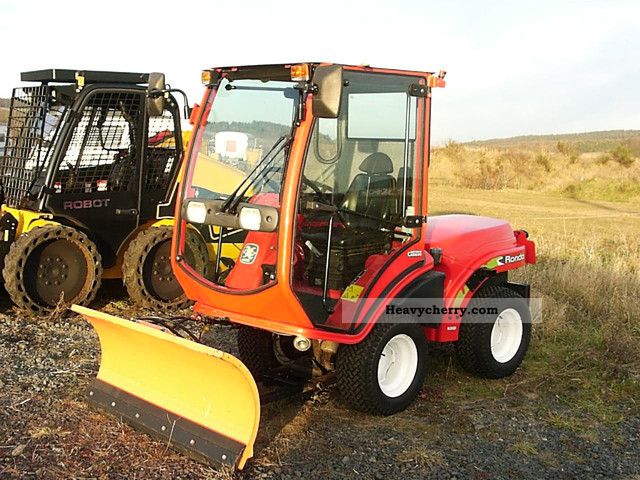 2006 Carraro  Rondo K333 with cab / winter + Return + mowing Agricultural vehicle Other agricultural vehicles photo