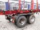 1985 Doll  M150 trailer timber trailer Semi-trailer Timber carrier photo 2