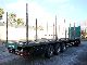 1997 Doll  D550 wooden stakes 3-axis transport Semi-trailer Timber carrier photo 3