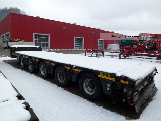 2007 Doll  S5H T Semi-trailer Low loader photo