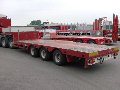 2007 ES-GE  3-axle semi-trailer - extendable Semi-trailer Low loader photo