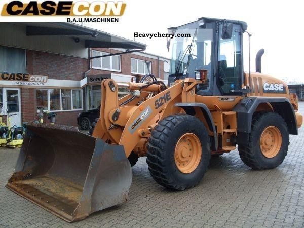 2008 Case  521 E\u003e\u003e demo; warranty \u003c\u003c Construction machine Wheeled loader photo