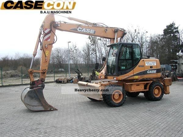 2008 Case  WX-165 outrigger plate / rod blade Construction machine Mobile digger photo