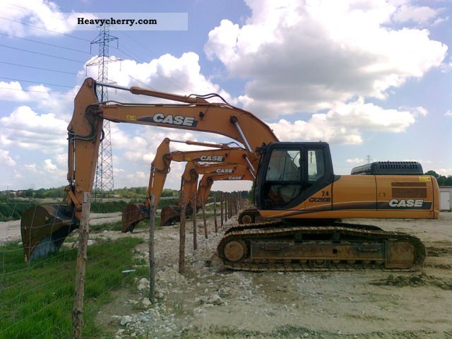 2008 Case  CX290B Construction machine Caterpillar digger photo