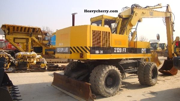 CAT 212 1994 Mobile digger Construction Equipment Photo and Specs