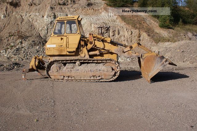 1980 CAT  955 L Loader Construction machine Dozer photo