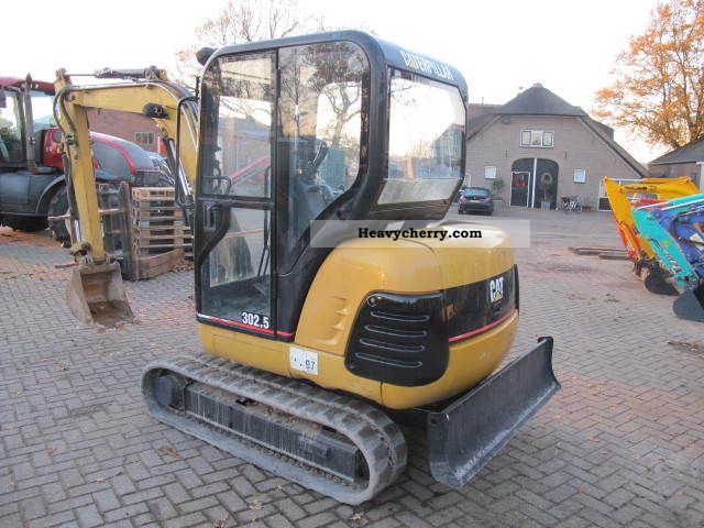 CAT 302 5 2003 Mini Kompact digger Construction Equipment Photo And Specs