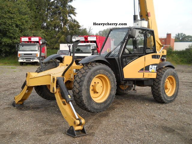 2003 CAT  TH 360 B particulate air Forklift truck Telescopic photo