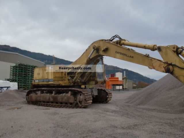 1986 CAT  245 Construction machine Caterpillar digger photo