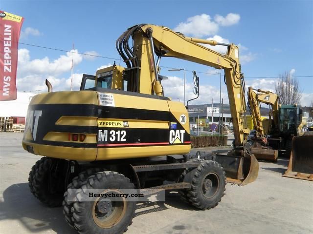 Cat M 312 2000 Mobile Digger Construction Equipment Photo And Specs