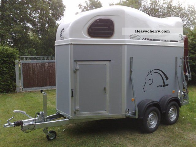 2011 Cheval Liberte  Classic Gold Wood / Polyhaube Trailer Cattle truck photo