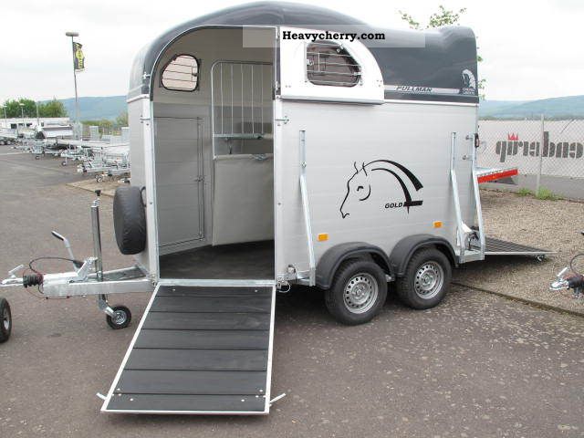 2012 Cheval Liberte  GOLD Aluminum Pullman + FRONT EXIT ACTION iki Trailer Cattle truck photo