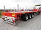 2009 Faymonville  Extendable platform trailers 7.7 m (5 pieces) Semi-trailer Long material transporter photo 1