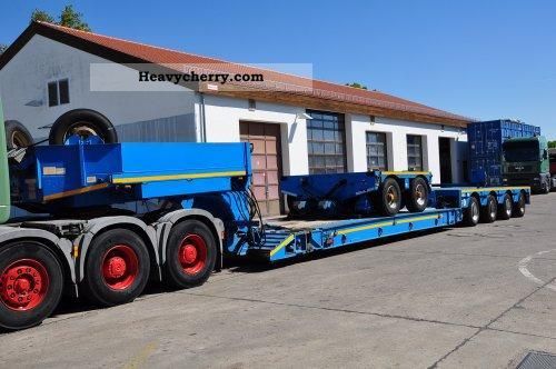 2003 Faymonville  VARIO STVZ 6HVA - bed boiler / Vesselbridge Semi-trailer Low loader photo
