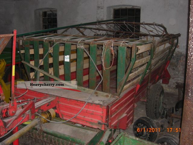 2011 Fella  Heuladewagen, loaders Agricultural vehicle Loader wagon photo