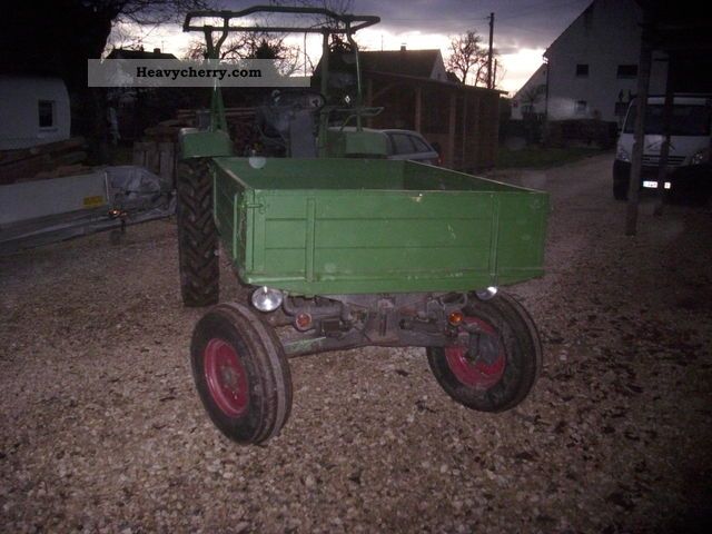 1969 Fendt  GT Agricultural vehicle Other agricultural vehicles photo