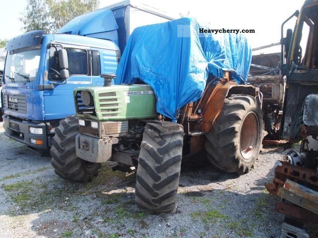 2011 Fendt  Farmer 310 Agricultural vehicle Other agricultural vehicles photo