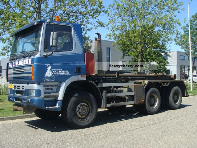 1994 Ginaf  M 3333 S 6X6 HOOKLIFT Truck over 7.5t Roll-off tipper photo