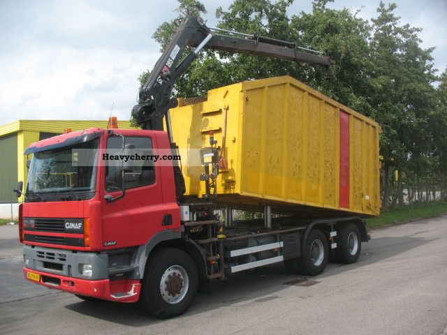 1998 Ginaf  M 3132-S 6X4 Truck over 7.5t Truck-mounted crane photo