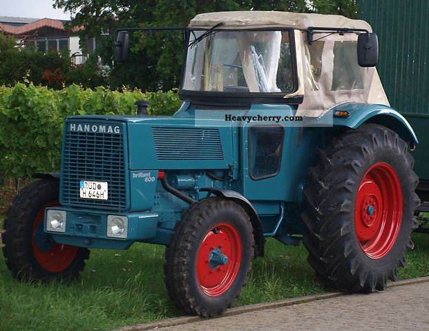 1968 Hanomag  601-S Agricultural vehicle Tractor photo