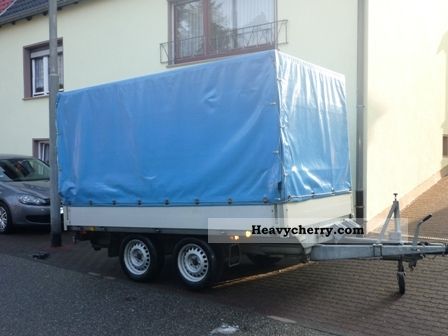 1993 Heinemann  Open box with tarpaulin Trailer Trailer photo