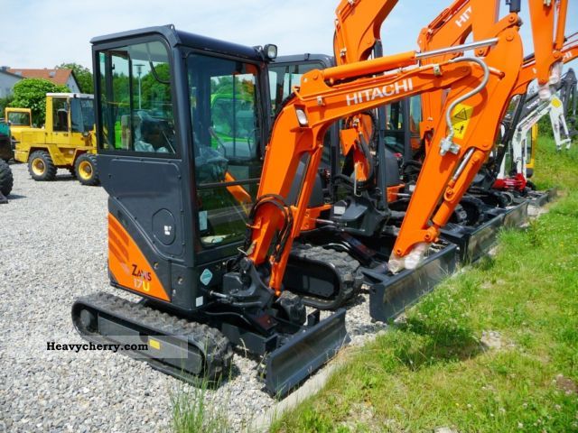 Hitachi ZX 17 U-2 2011 Mini/Kompact-digger Construction Equipment Photo ...